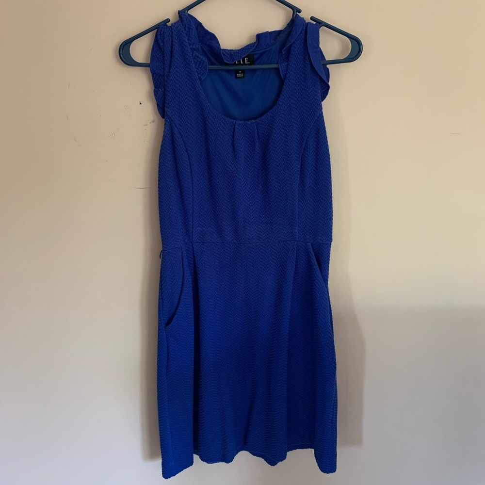 Elle Royal blue sheath dress Size 10